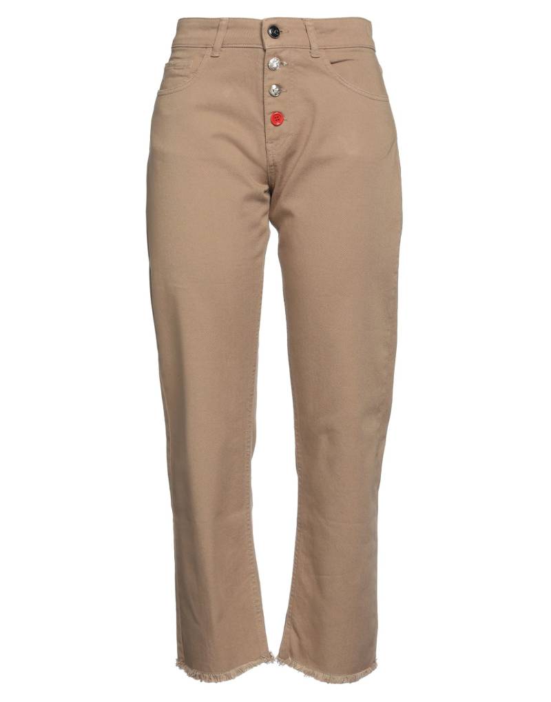 SEMICOUTURE Jeanshose Damen Sand von SEMICOUTURE