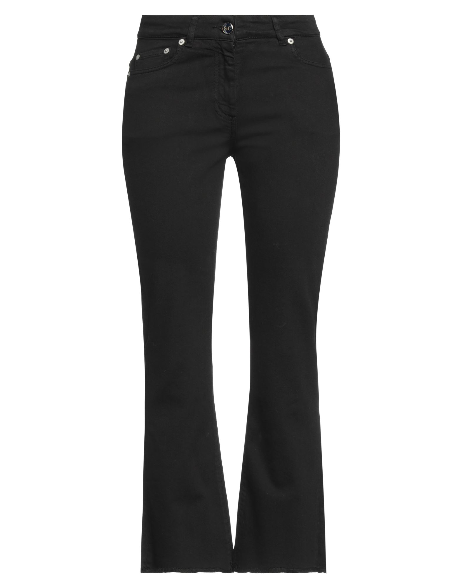 SEMICOUTURE Jeanshose Damen Schwarz von SEMICOUTURE