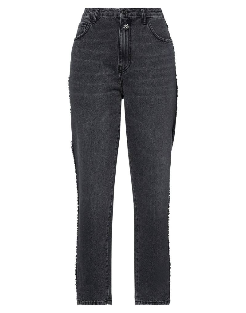 SEMICOUTURE Jeanshose Damen Schwarz von SEMICOUTURE