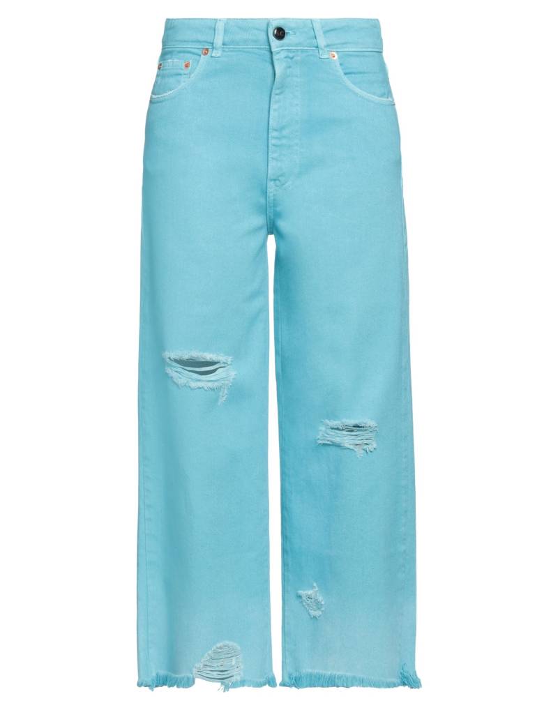 SEMICOUTURE Jeanshose Damen Tūrkis von SEMICOUTURE