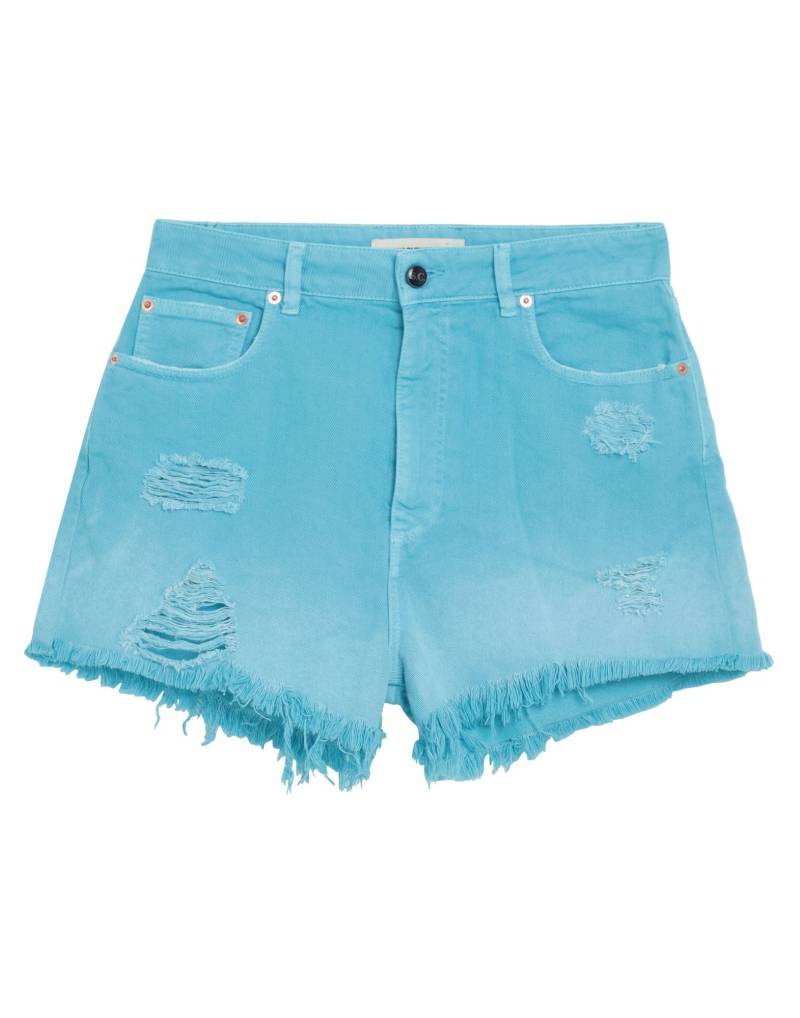 SEMICOUTURE Jeansshorts Damen Tūrkis von SEMICOUTURE