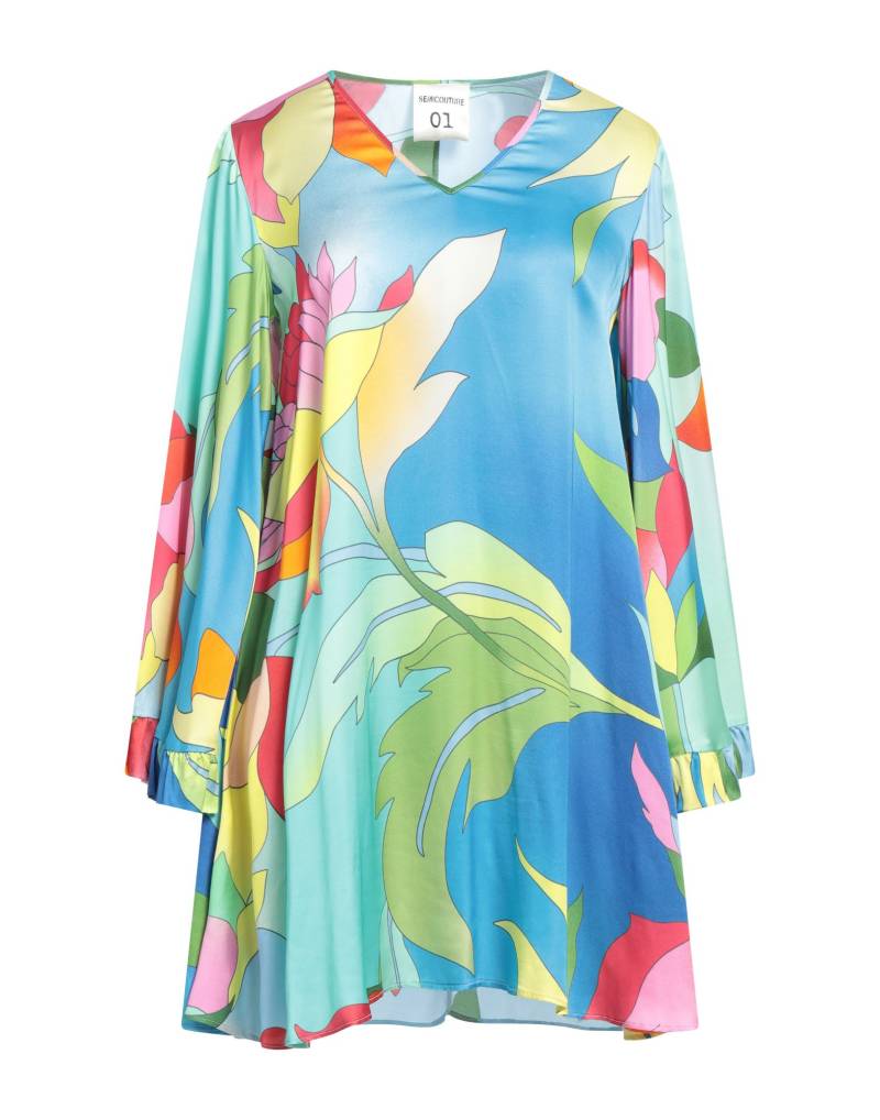 SEMICOUTURE Mini-kleid Damen Azurblau von SEMICOUTURE