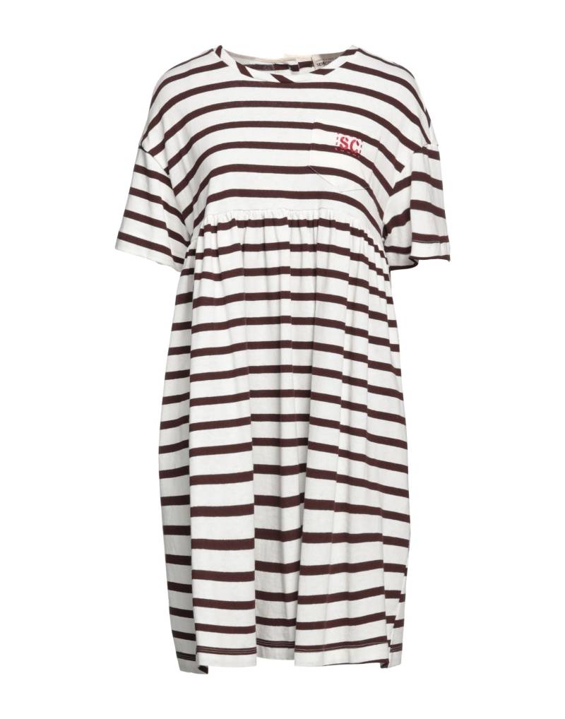 SEMICOUTURE Mini-kleid Damen Braun von SEMICOUTURE