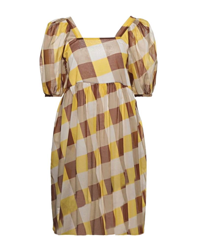 SEMICOUTURE Mini-kleid Damen Gelb von SEMICOUTURE