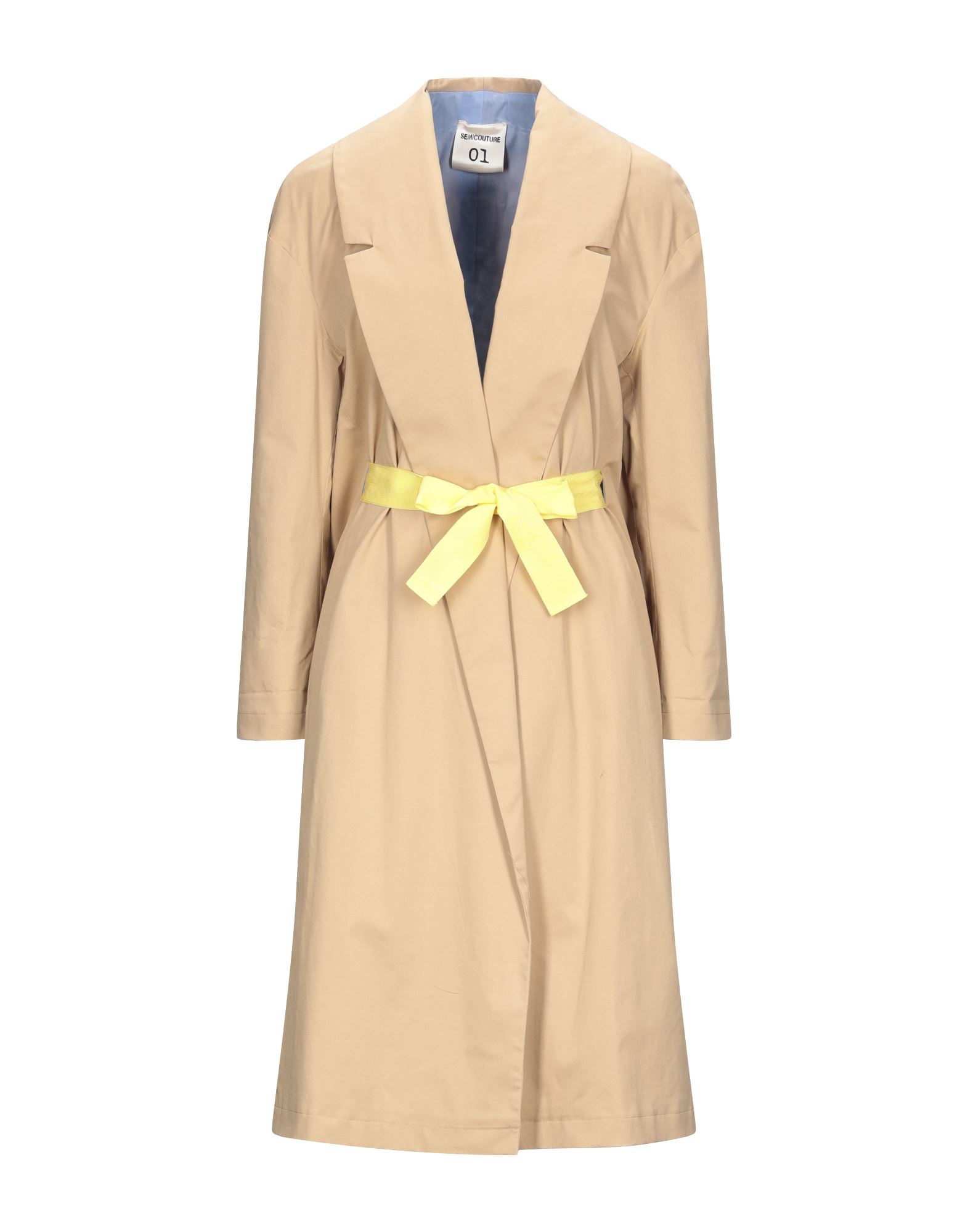 SEMICOUTURE Jacke, Mantel & Trenchcoat Damen Beige von SEMICOUTURE