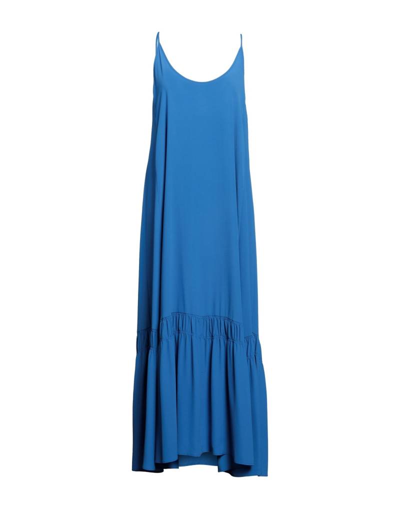 SEMICOUTURE Maxi-kleid Damen Azurblau von SEMICOUTURE