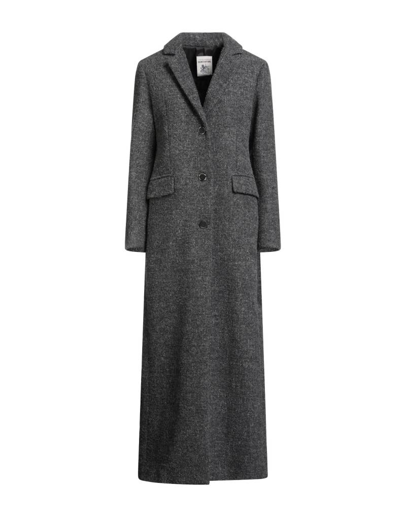 SEMICOUTURE Mantel Damen Grau von SEMICOUTURE