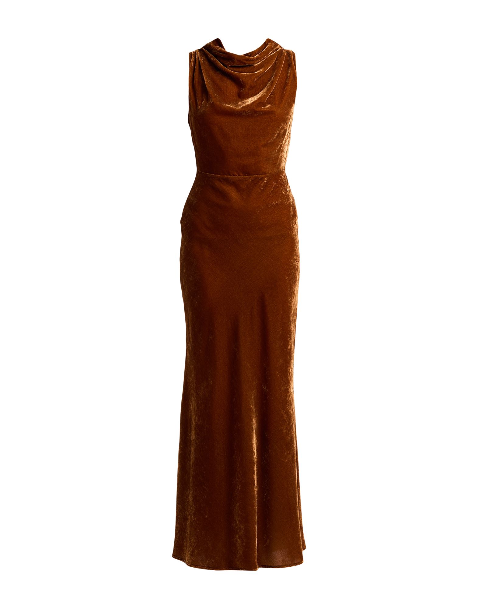 SEMICOUTURE Maxi-kleid Damen Braun SEMICOUTURE Maxi-kleid Damen Braun von SEMICOUTURE