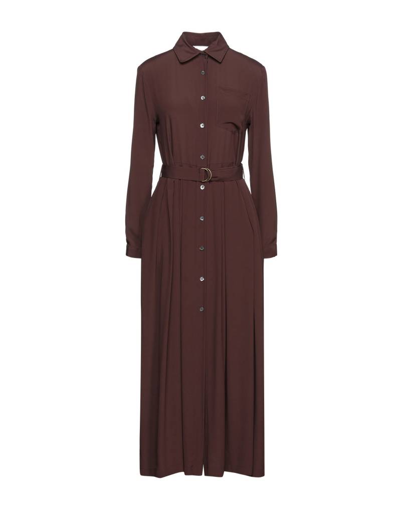 SEMICOUTURE Maxi-kleid Damen Dunkelbraun von SEMICOUTURE