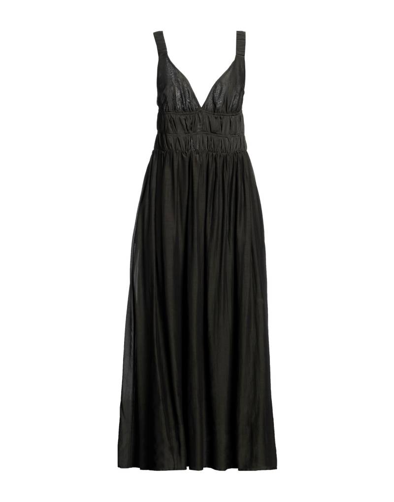 SEMICOUTURE Maxi-kleid Damen Dunkelgrün von SEMICOUTURE