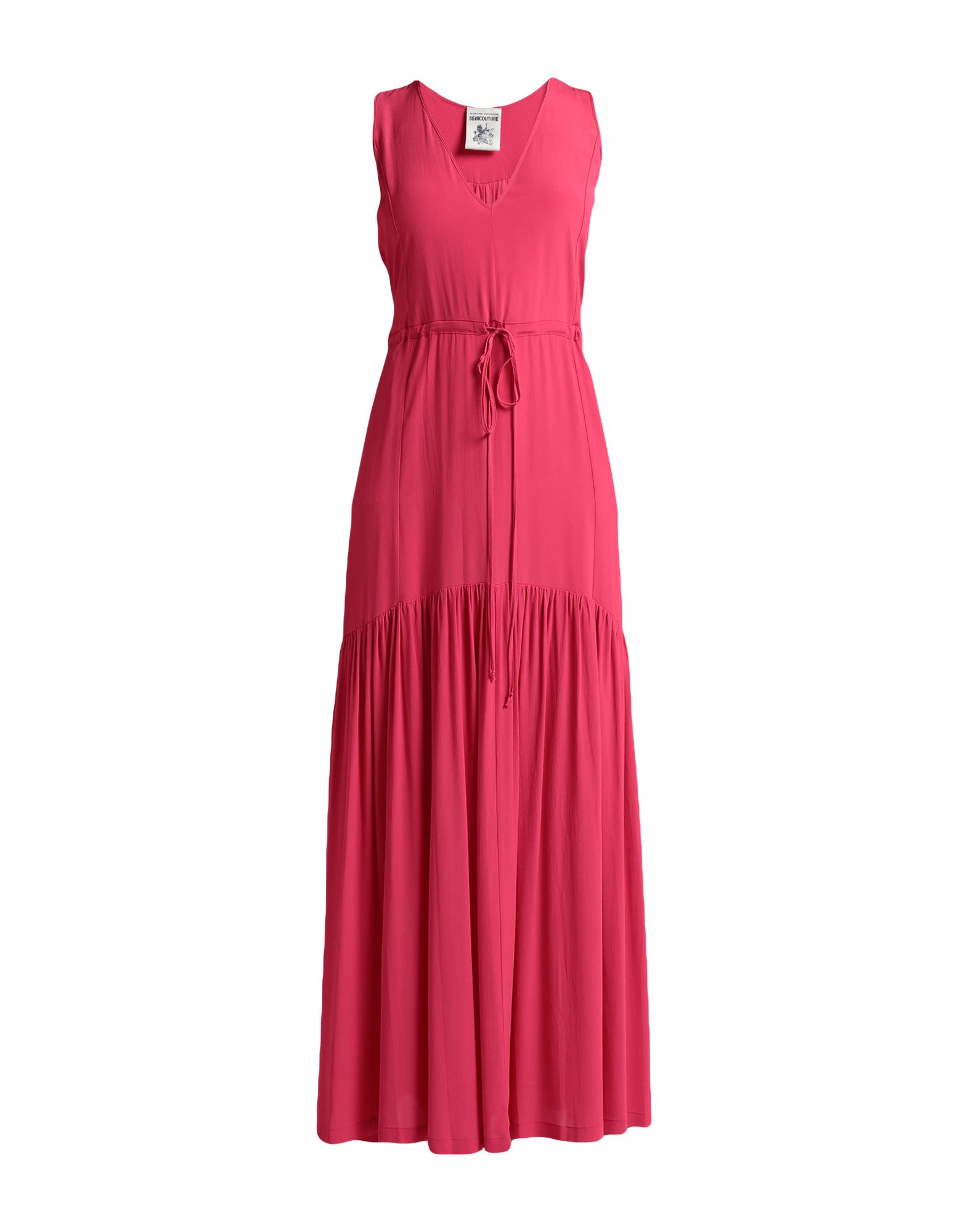 SEMICOUTURE Maxi-kleid Damen Fuchsia von SEMICOUTURE