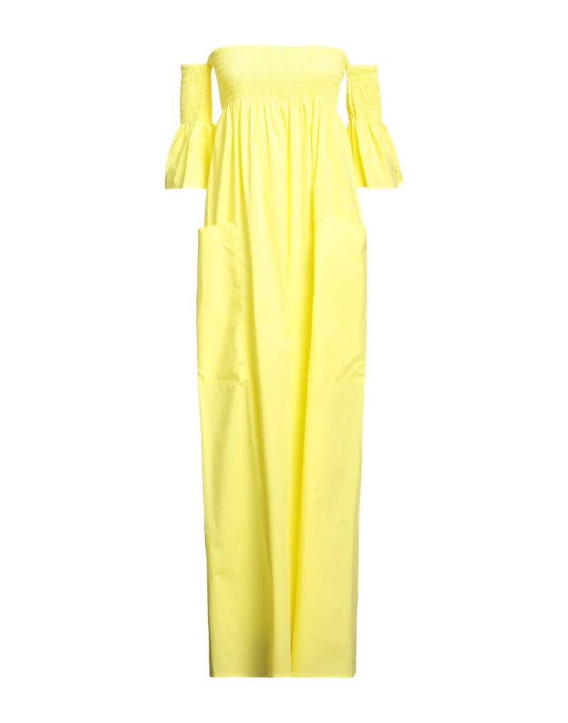 SEMICOUTURE Maxi-kleid Damen Gelb von SEMICOUTURE