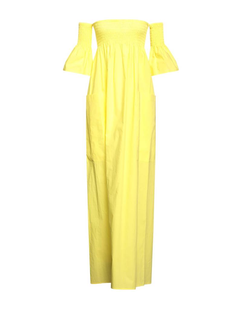 SEMICOUTURE Maxi-kleid Damen Gelb von SEMICOUTURE