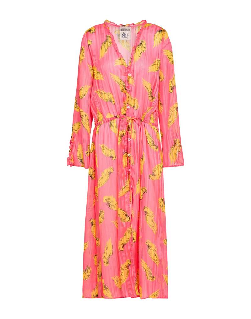 SEMICOUTURE Maxi-kleid Damen Koralle von SEMICOUTURE