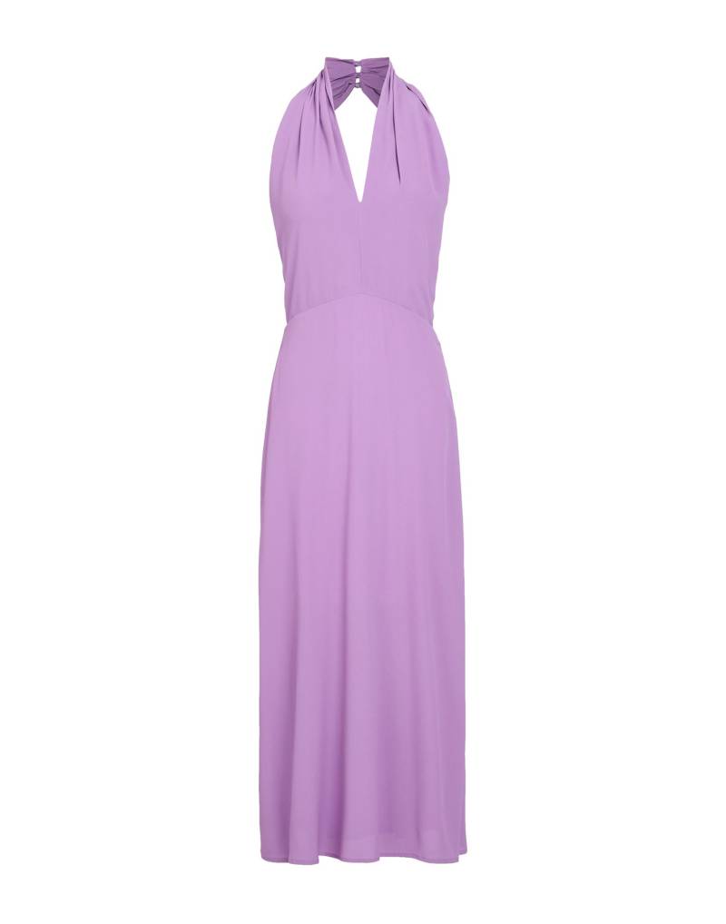SEMICOUTURE Maxi-kleid Damen Lila von SEMICOUTURE