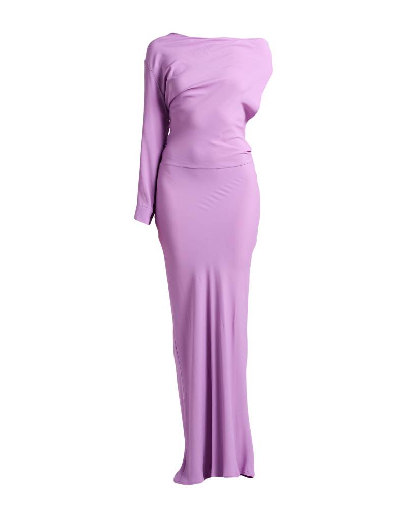 SEMICOUTURE Maxi-kleid Damen Lila von SEMICOUTURE