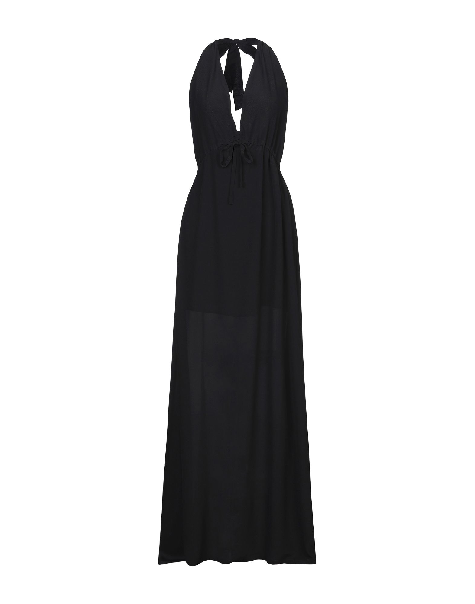 SEMICOUTURE Maxi-kleid Damen Schwarz SEMICOUTURE Maxi-kleid Damen Schwarz von SEMICOUTURE