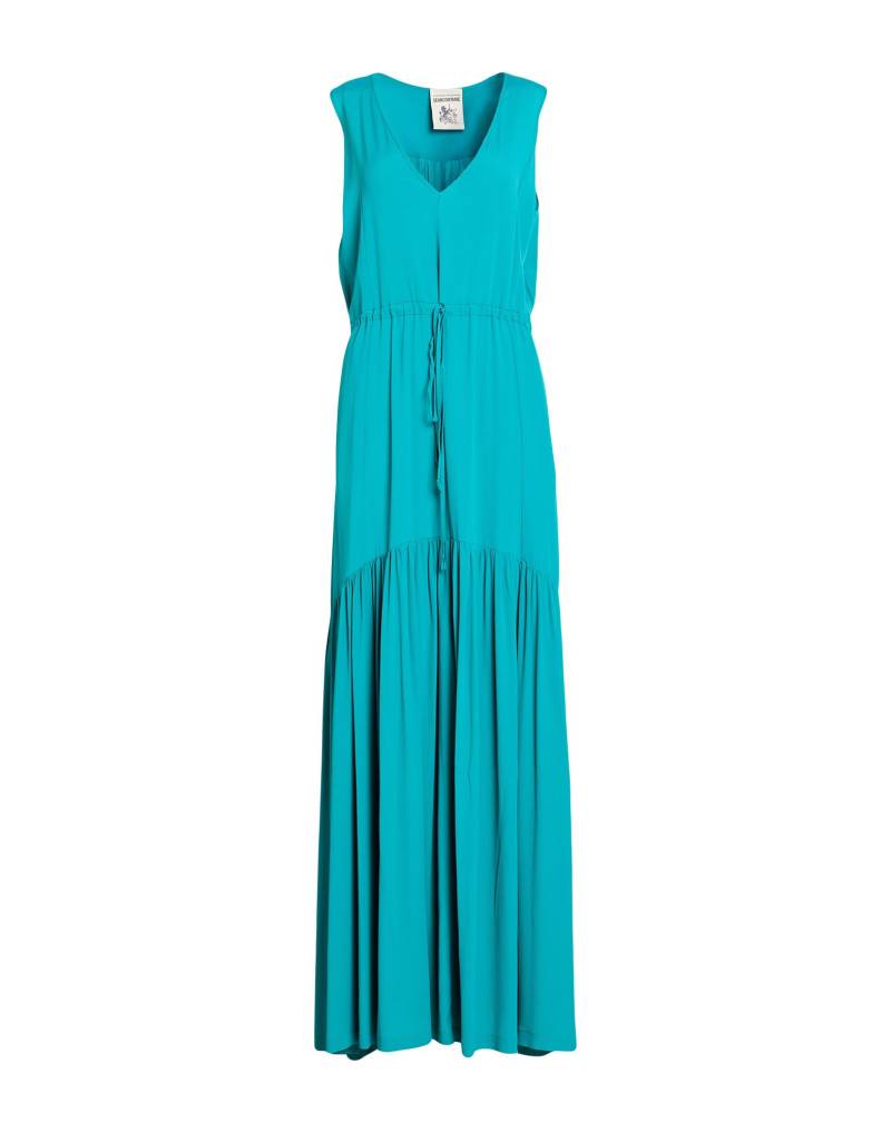 SEMICOUTURE Maxi-kleid Damen Tūrkis von SEMICOUTURE