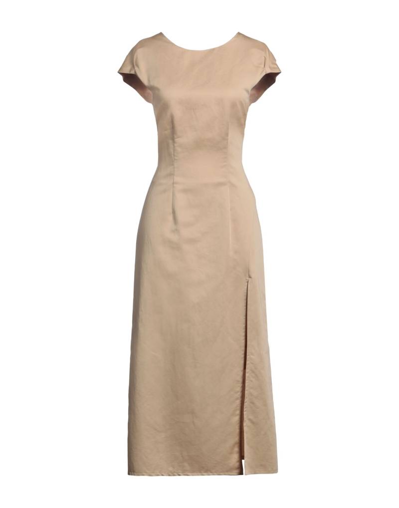 SEMICOUTURE Midi-kleid Damen Beige von SEMICOUTURE