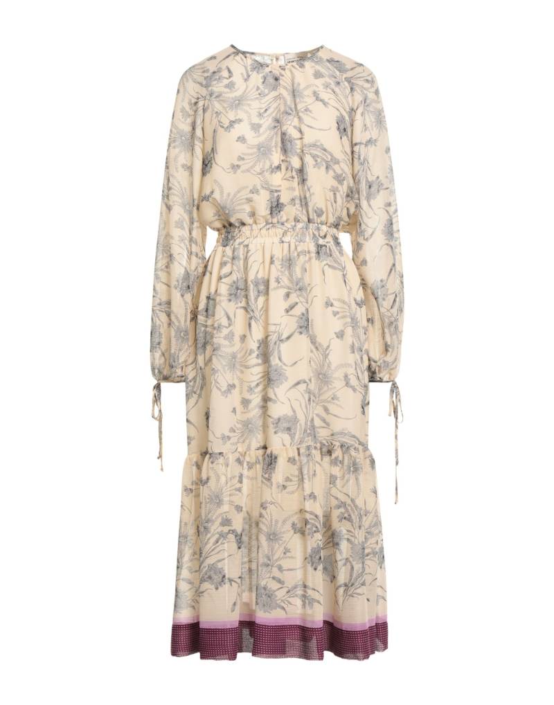 SEMICOUTURE Midi-kleid Damen Beige von SEMICOUTURE