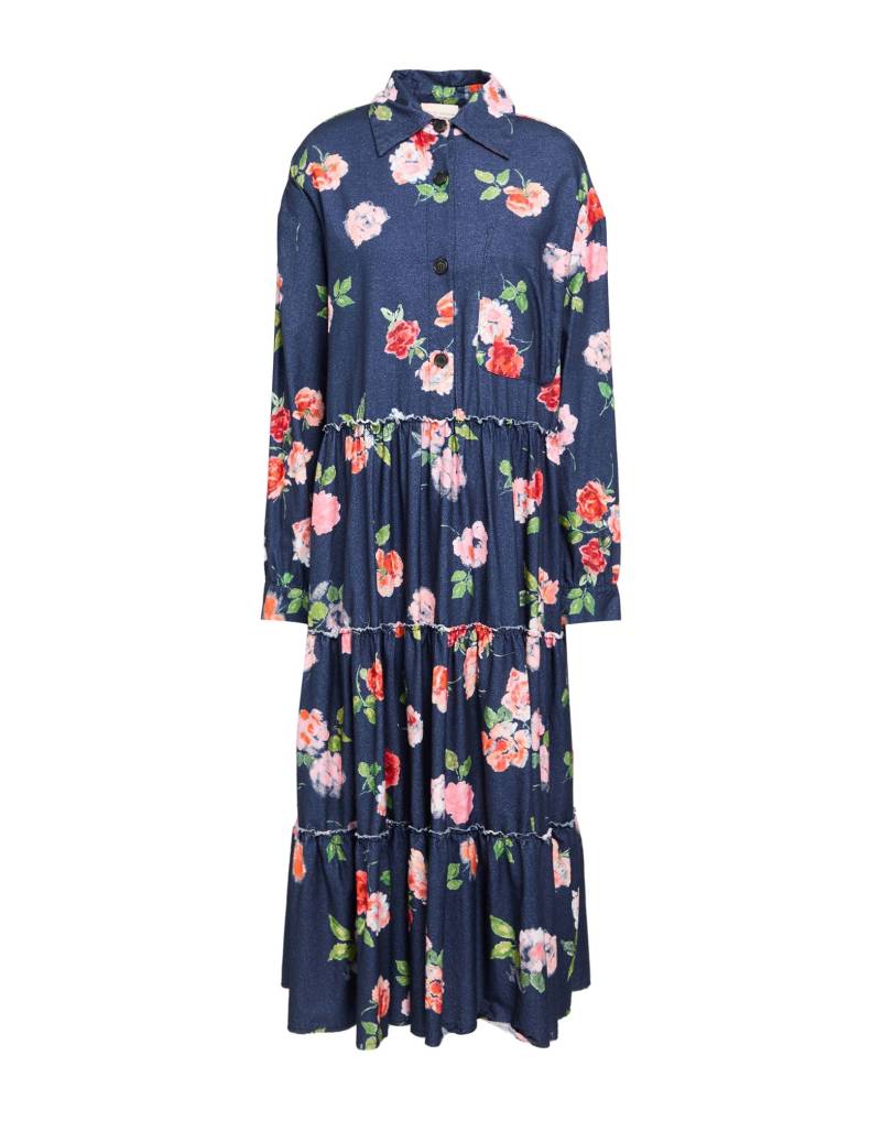 SEMICOUTURE Midi-kleid Damen Blau von SEMICOUTURE