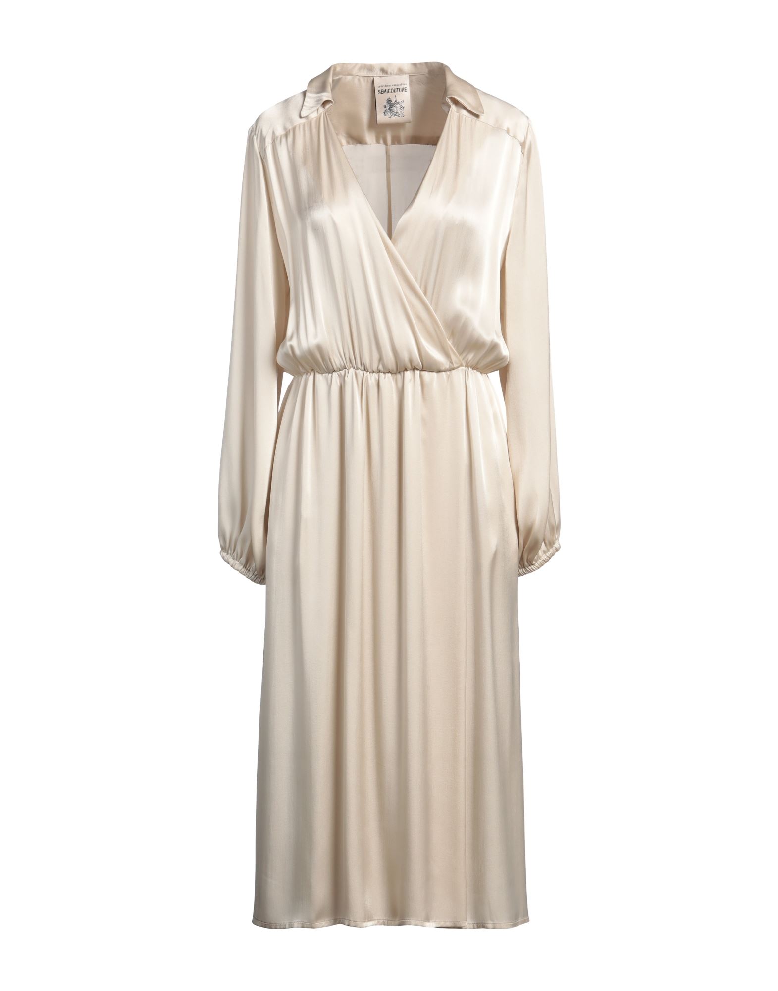 SEMICOUTURE Midi-kleid Damen Elfenbein von SEMICOUTURE