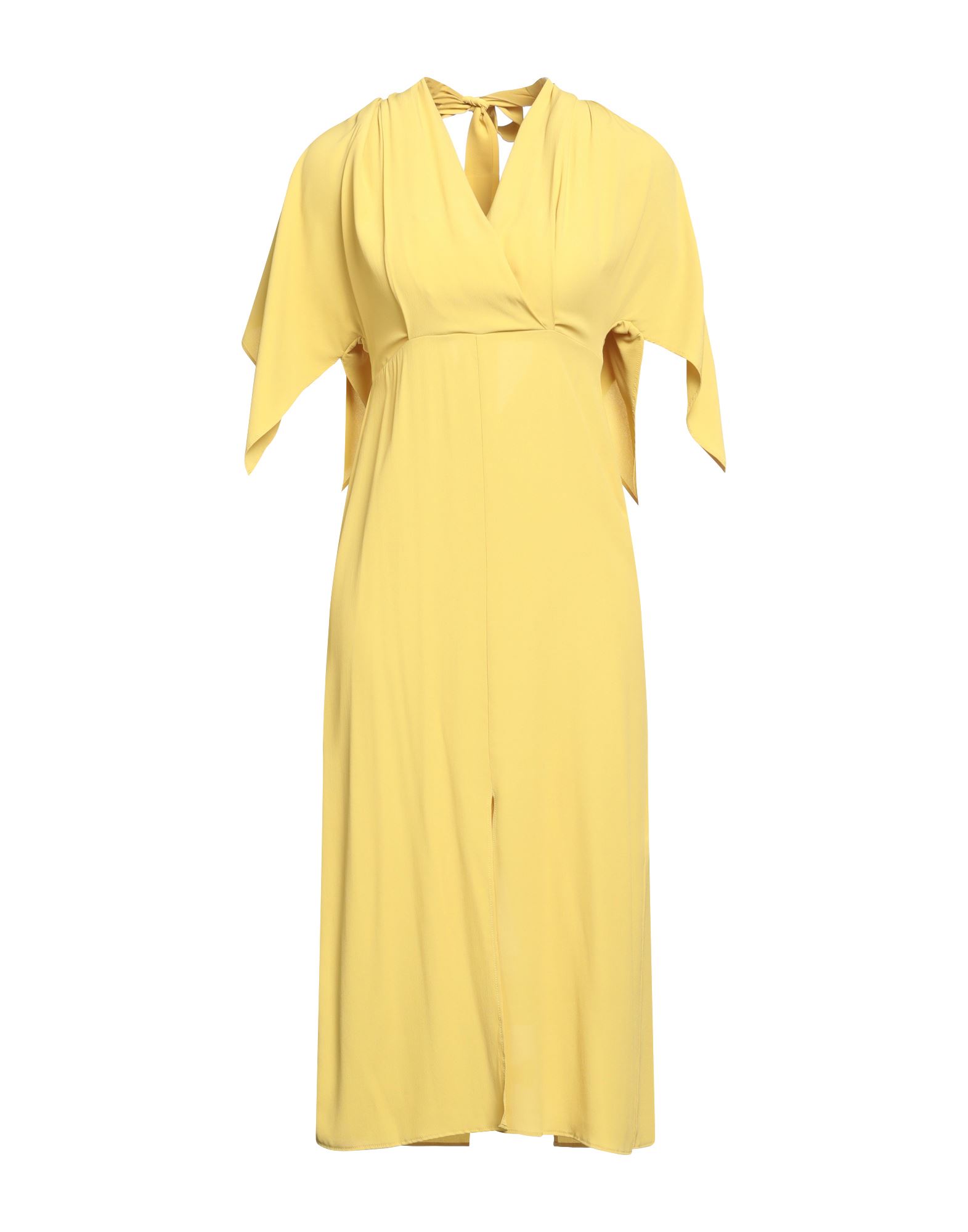 SEMICOUTURE Midi-kleid Damen Gelb von SEMICOUTURE