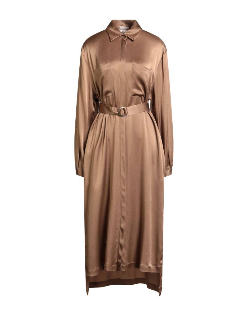 SEMICOUTURE Midi-kleid Damen Hellbraun von SEMICOUTURE