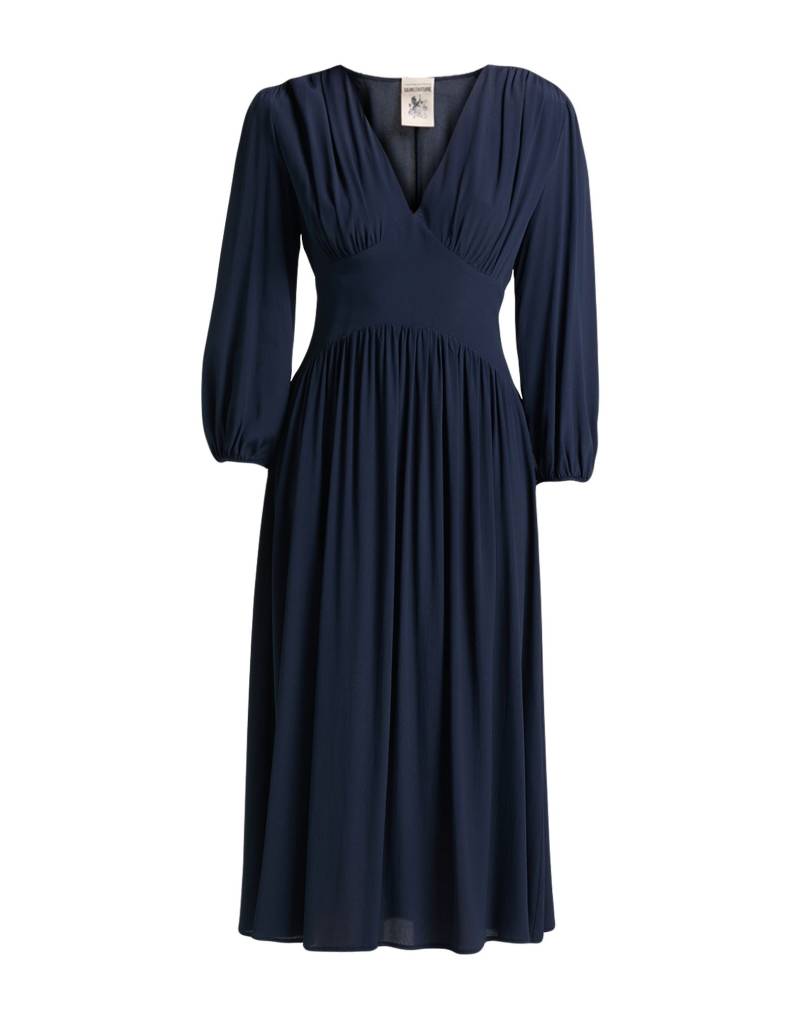 SEMICOUTURE Midi-kleid Damen Marineblau von SEMICOUTURE