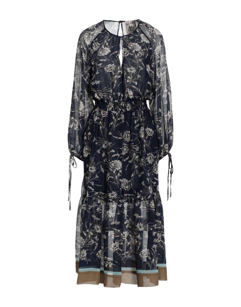 SEMICOUTURE Midi-kleid Damen Marineblau von SEMICOUTURE