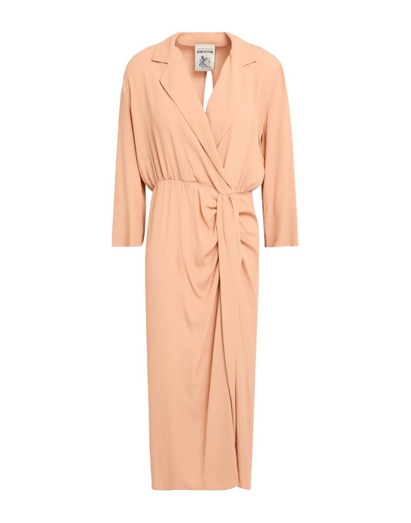 SEMICOUTURE Midi-kleid Damen Pfirsich von SEMICOUTURE