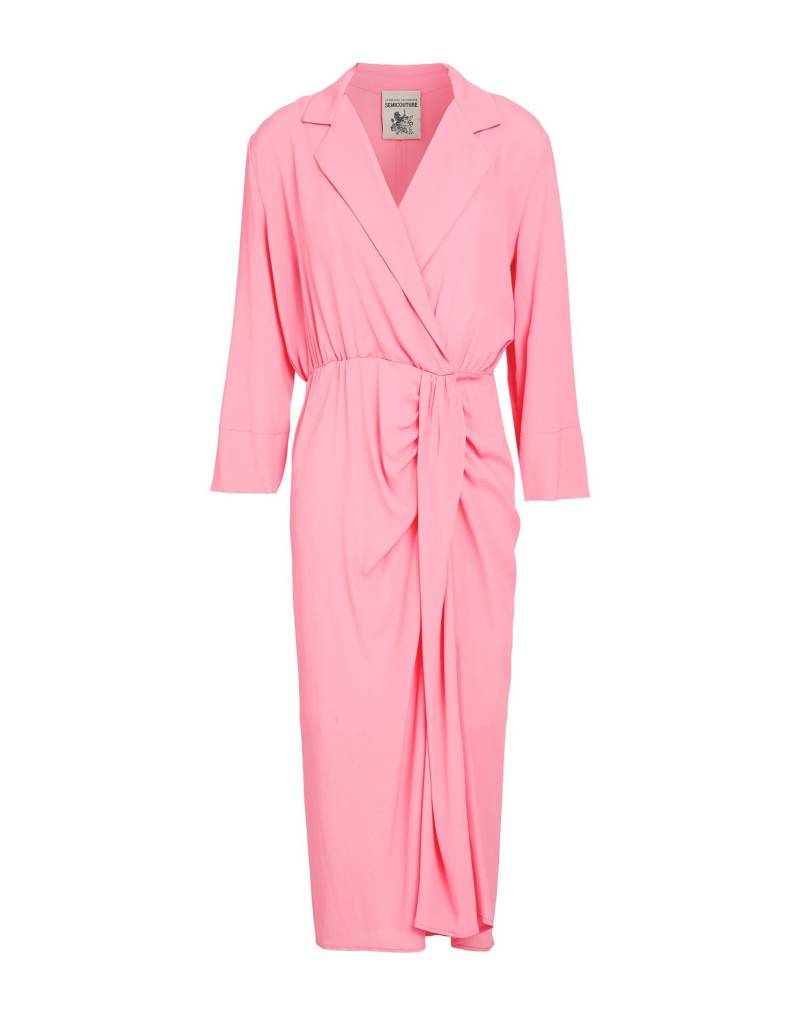 SEMICOUTURE Midi-kleid Damen Rosa von SEMICOUTURE