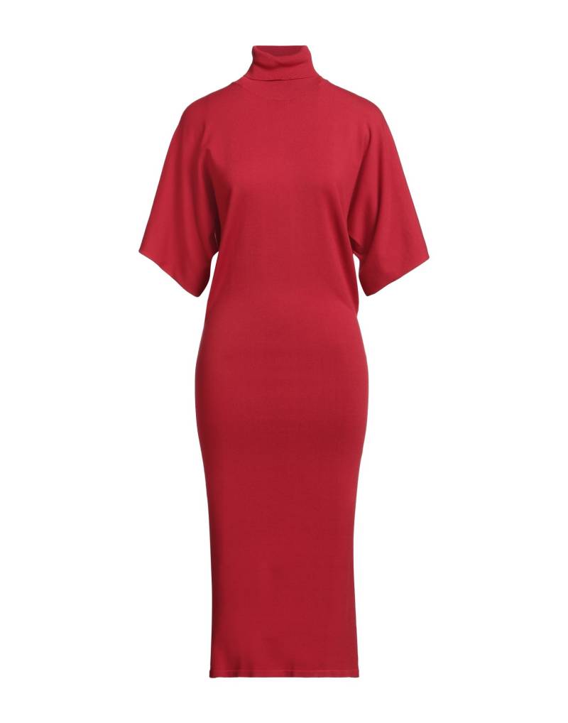 SEMICOUTURE Midi-kleid Damen Rot von SEMICOUTURE