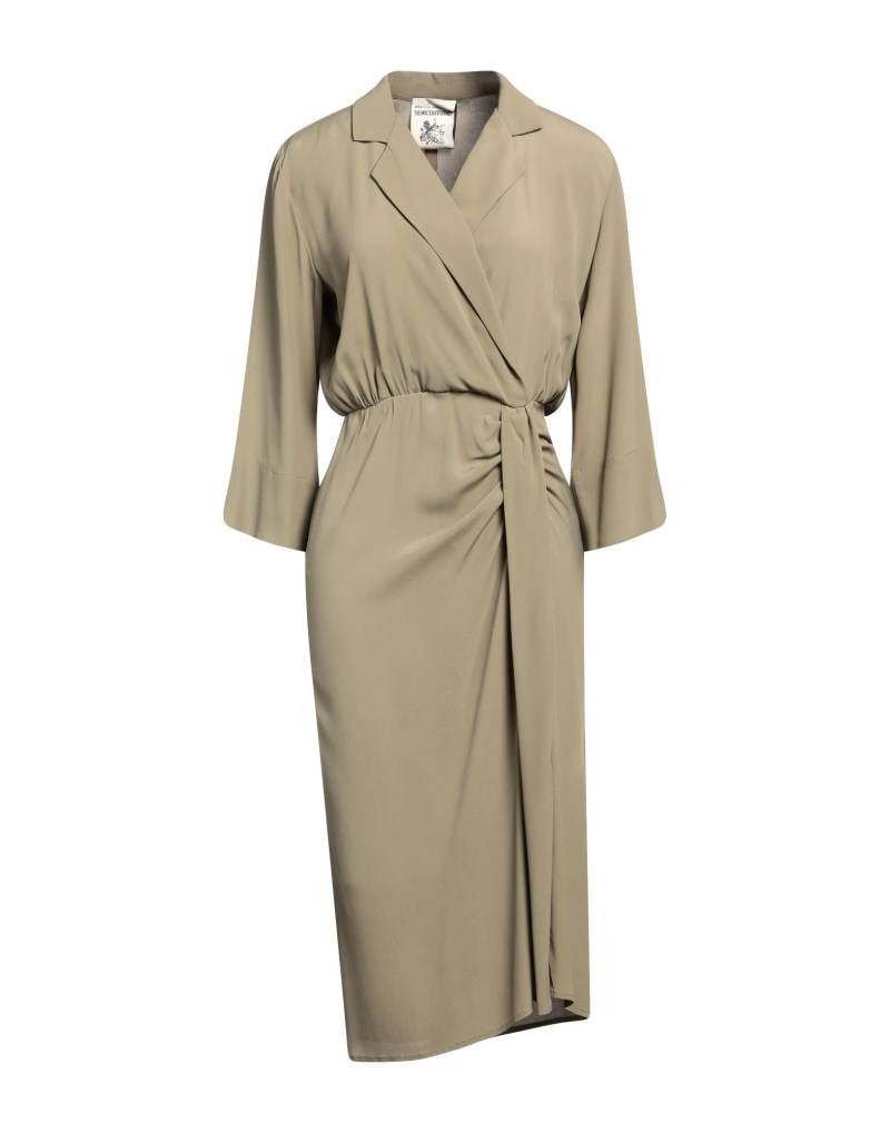 SEMICOUTURE Midi-kleid Damen Salbeigrün von SEMICOUTURE