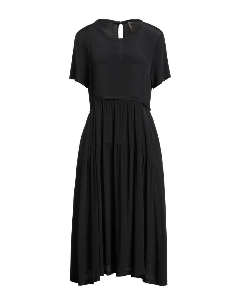 SEMICOUTURE Midi-kleid Damen Schwarz von SEMICOUTURE
