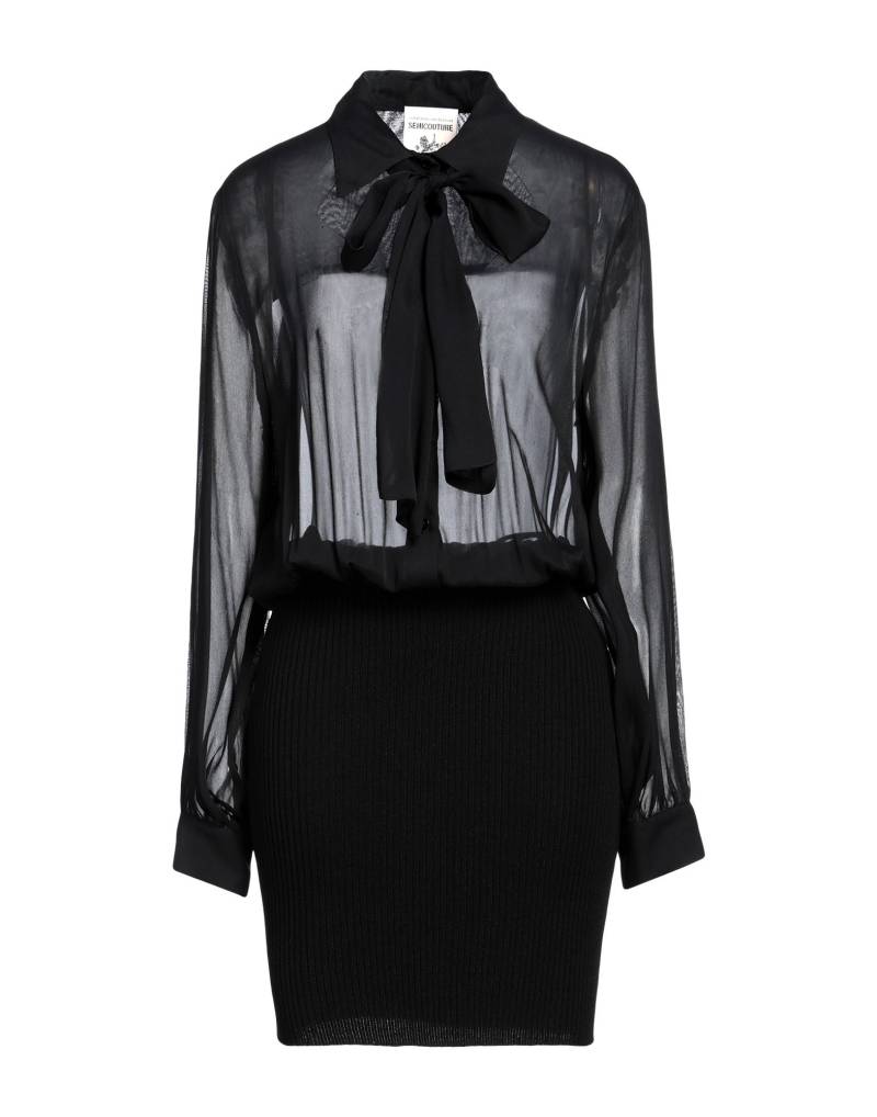 SEMICOUTURE Midi-kleid Damen Schwarz von SEMICOUTURE