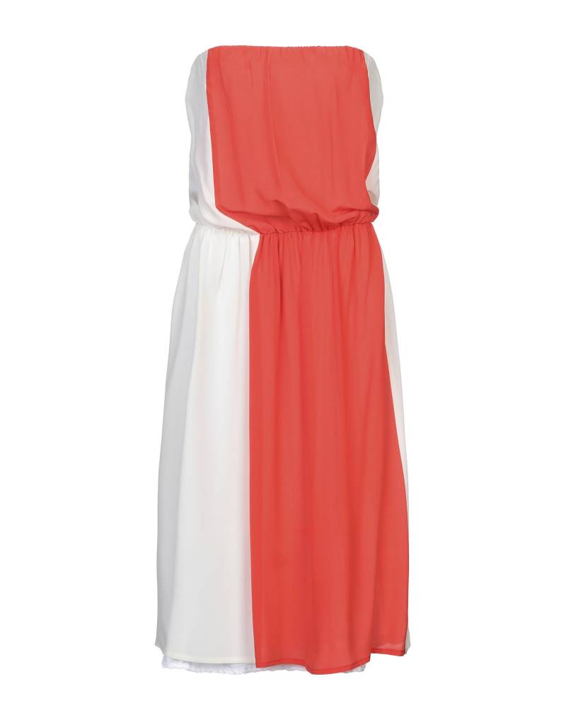 SEMICOUTURE Midi-kleid Damen Weiß von SEMICOUTURE