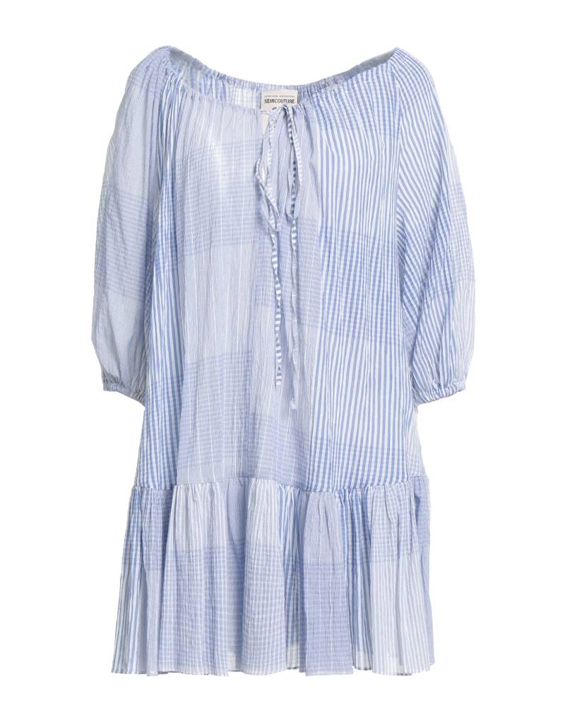 SEMICOUTURE Mini-kleid Damen Azurblau von SEMICOUTURE