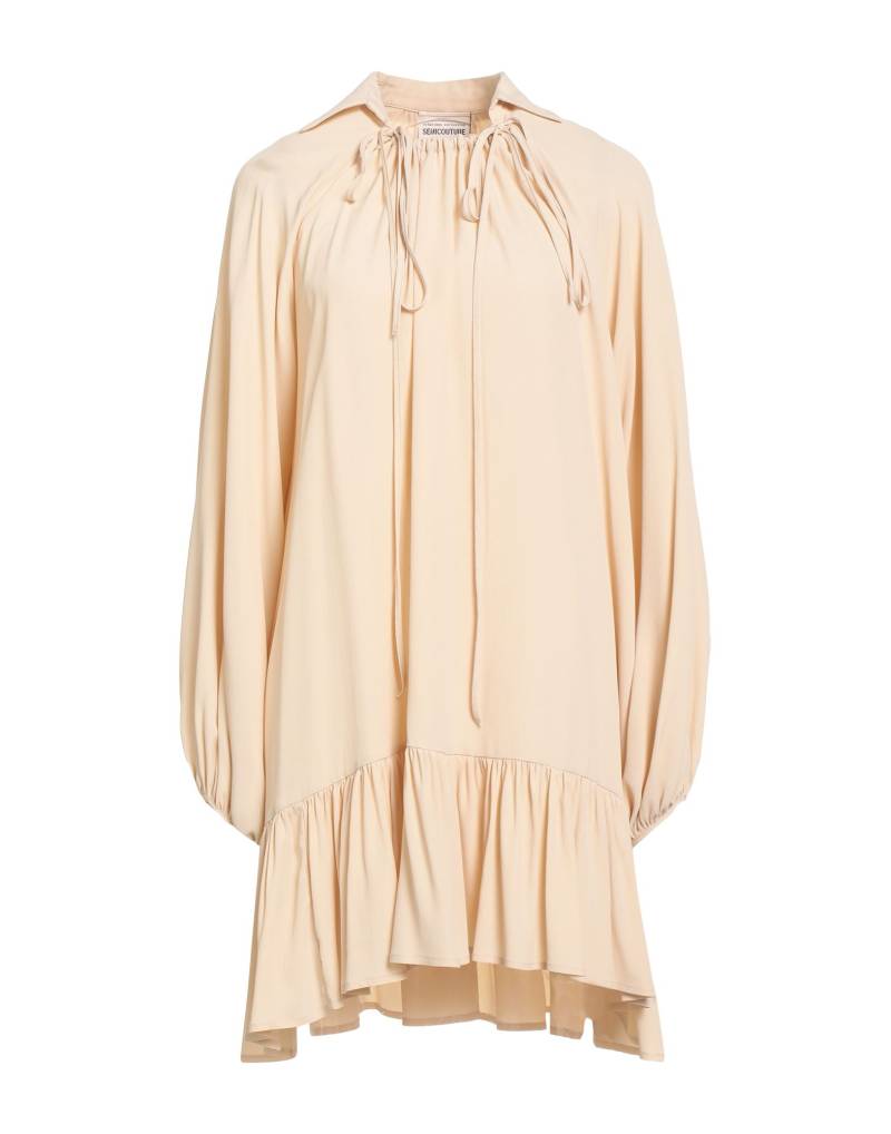 SEMICOUTURE Mini-kleid Damen Cremeweiß von SEMICOUTURE