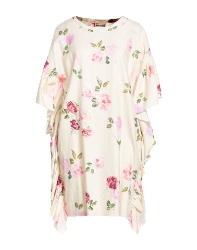 SEMICOUTURE Mini-kleid Damen Cremeweiß von SEMICOUTURE