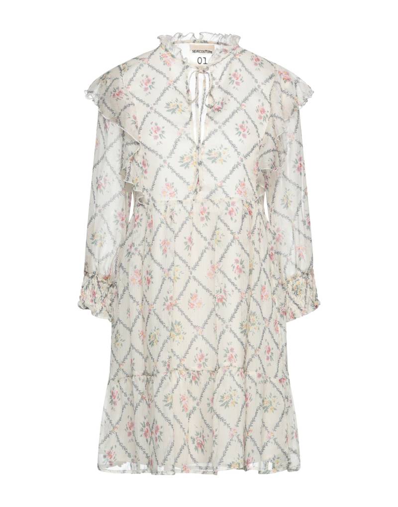 SEMICOUTURE Mini-kleid Damen Elfenbein von SEMICOUTURE