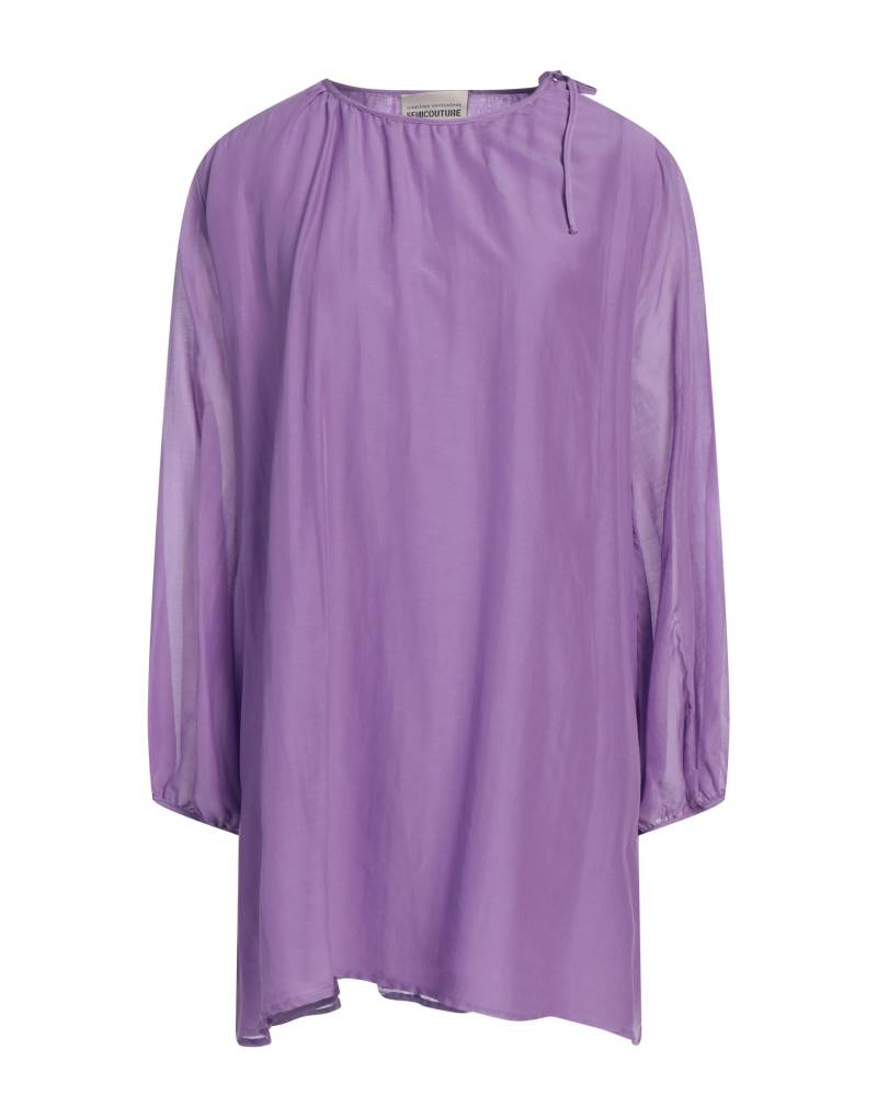 SEMICOUTURE Mini-kleid Damen Lila von SEMICOUTURE