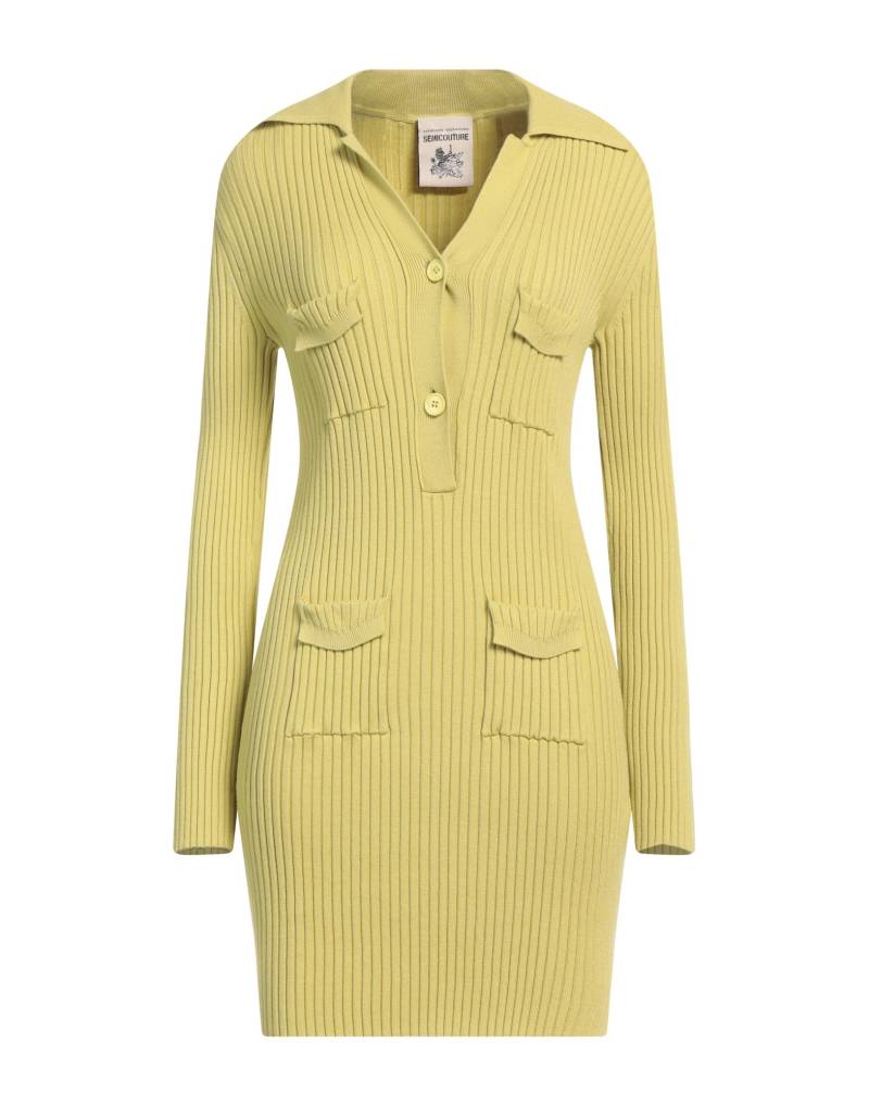 SEMICOUTURE Mini-kleid Damen Limettengrün von SEMICOUTURE