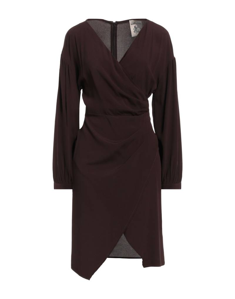 SEMICOUTURE Mini-kleid Damen Schokobraun von SEMICOUTURE