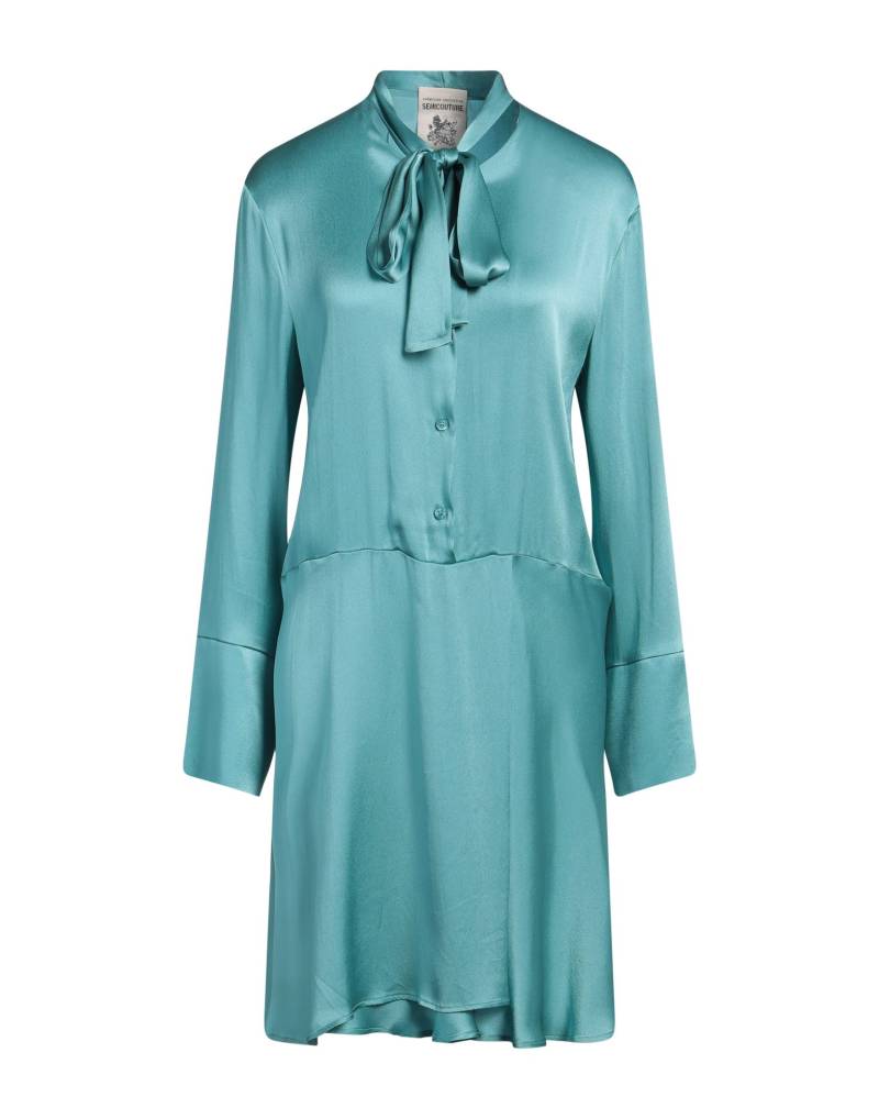 SEMICOUTURE Mini-kleid Damen Tūrkis von SEMICOUTURE