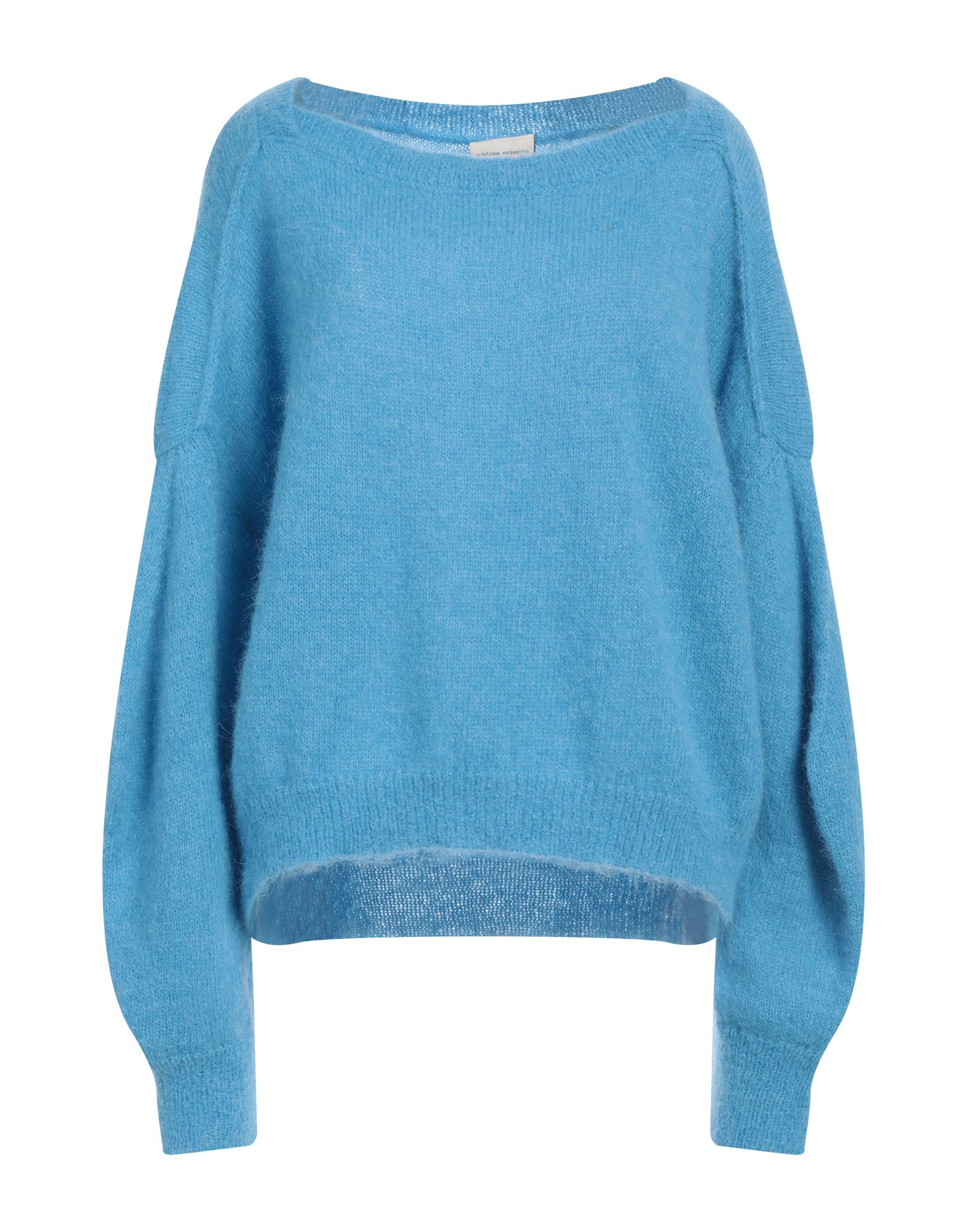 SEMICOUTURE Pullover Damen Azurblau von SEMICOUTURE