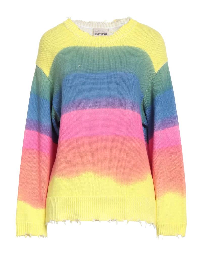SEMICOUTURE Pullover Damen Gelb von SEMICOUTURE