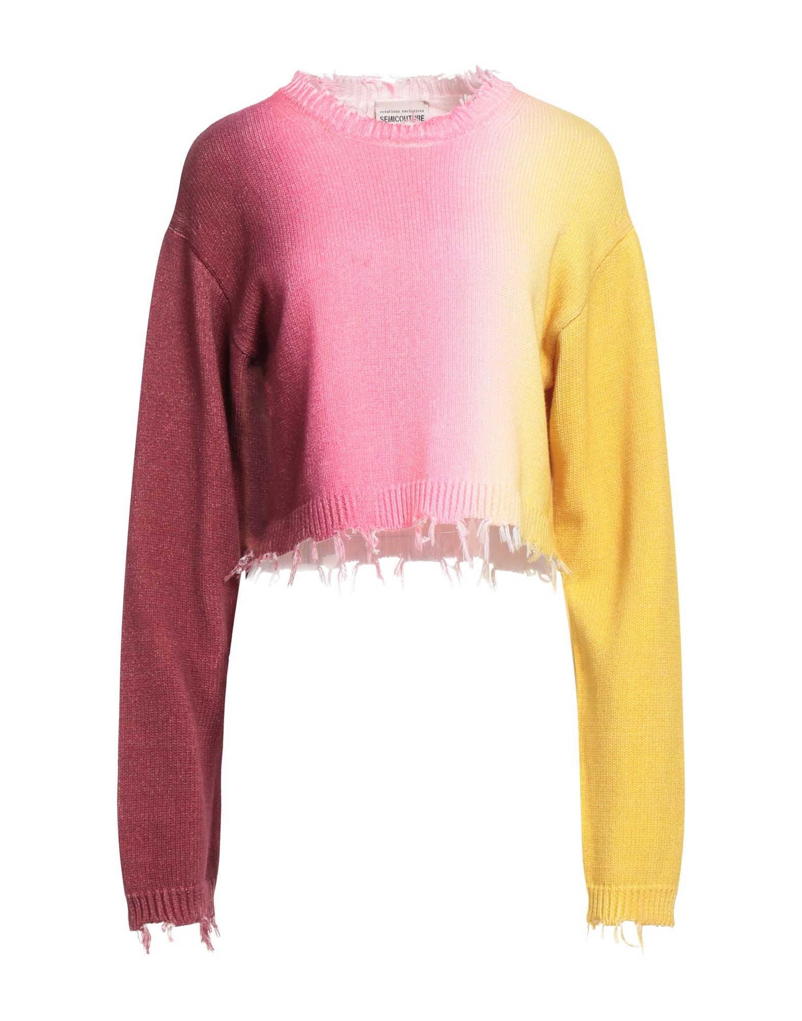 SEMICOUTURE Pullover Damen Fuchsia von SEMICOUTURE