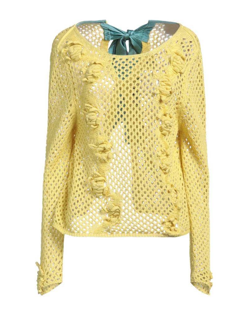 SEMICOUTURE Pullover Damen Gelb von SEMICOUTURE