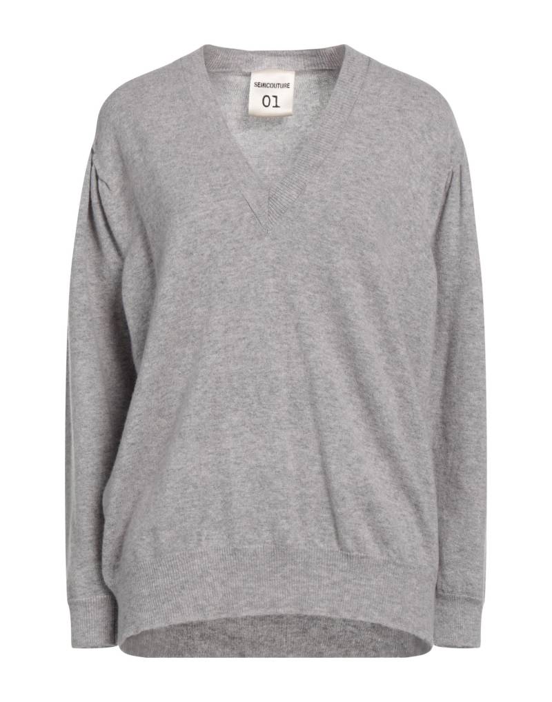 SEMICOUTURE Pullover Damen Grau von SEMICOUTURE